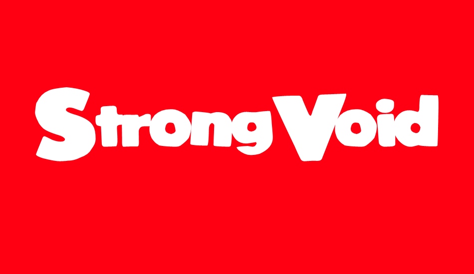 strongvoid font big