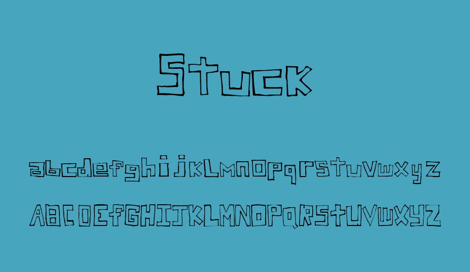 stuck-free-font