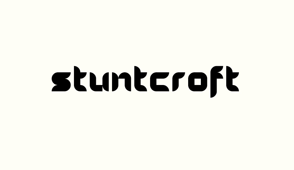 stuntcroft font big