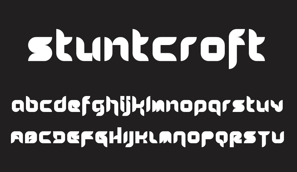 stuntcroft font