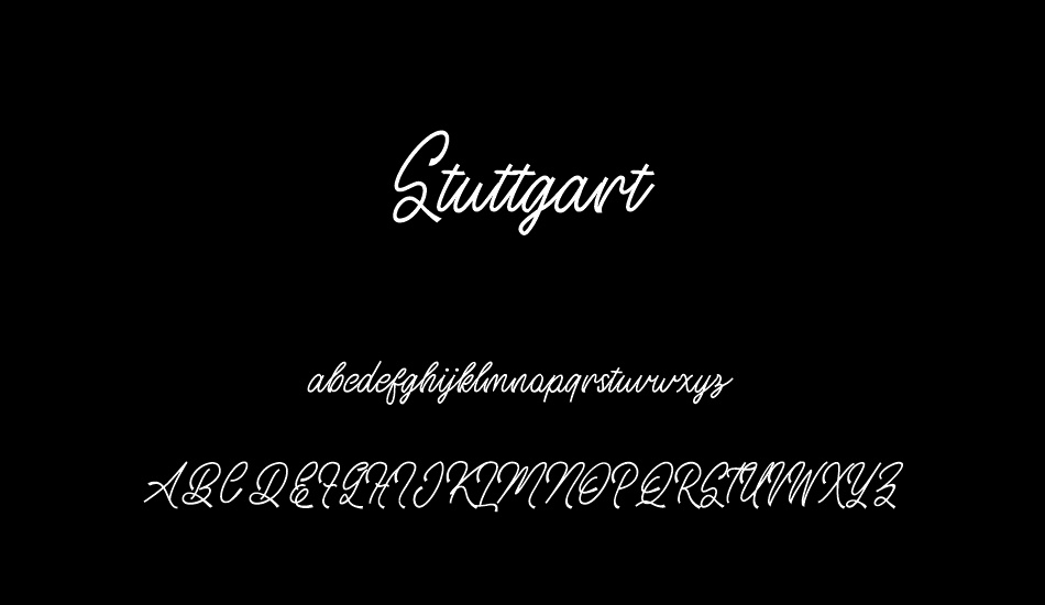 stuttgart font