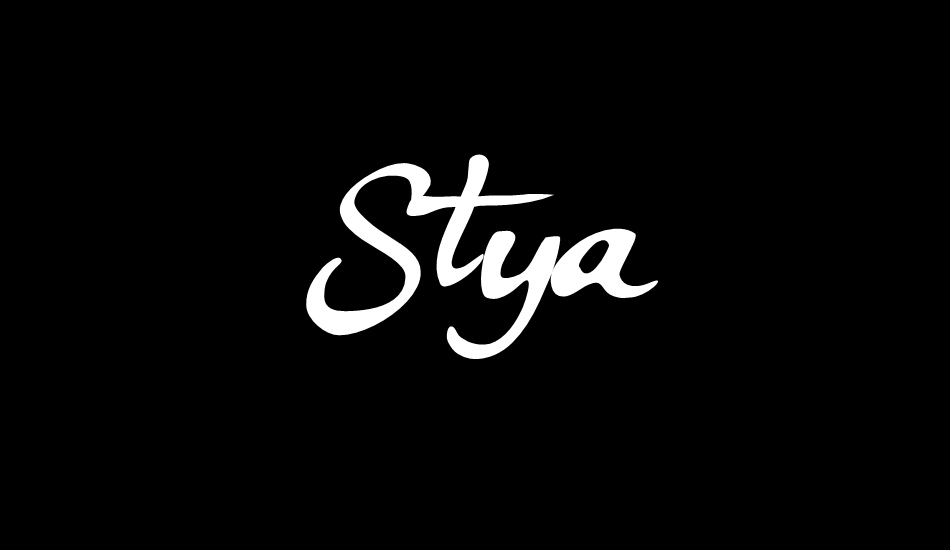 stya font big