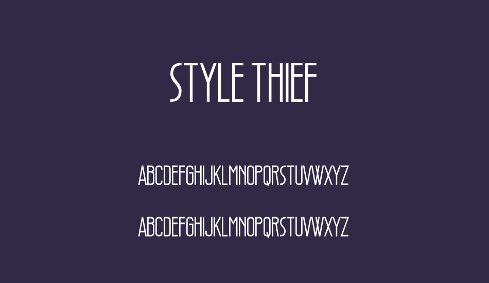 style-thief-free-font