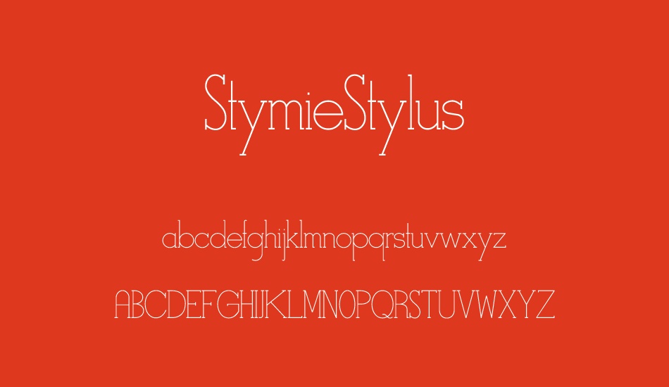 stymiestylus font