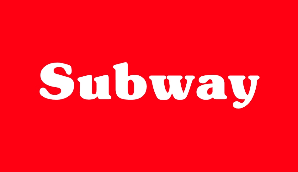 subway font big