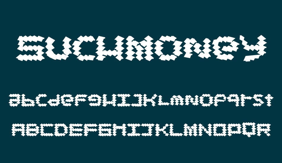 suchmoney font