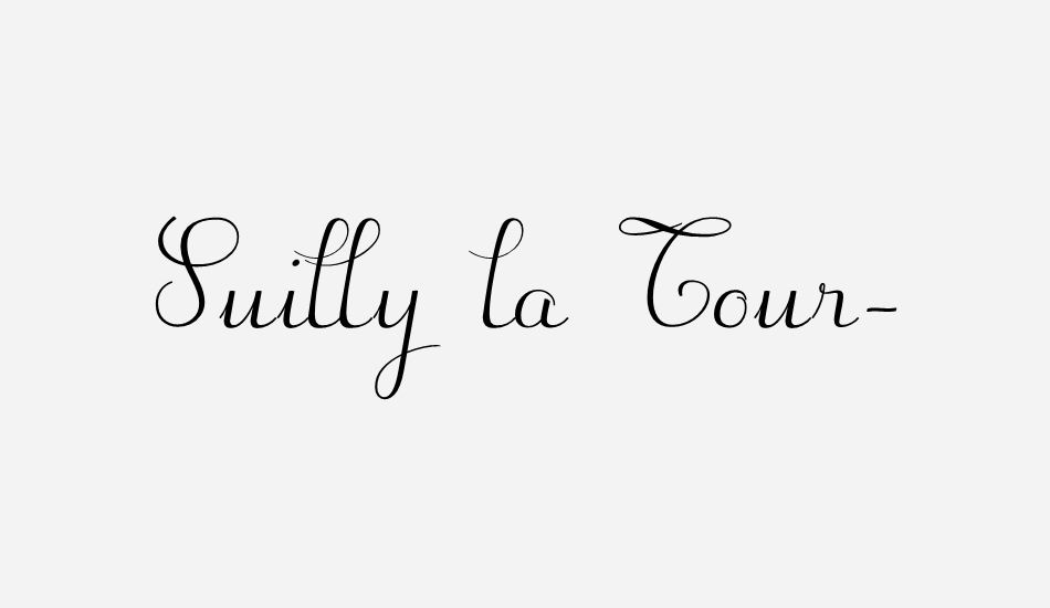 suilly-la-tour-demo font big