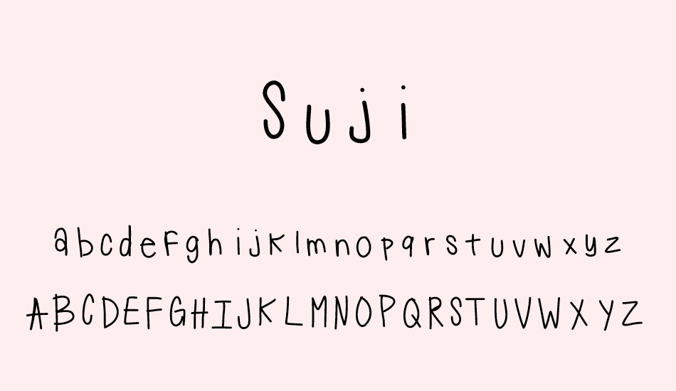 suji font