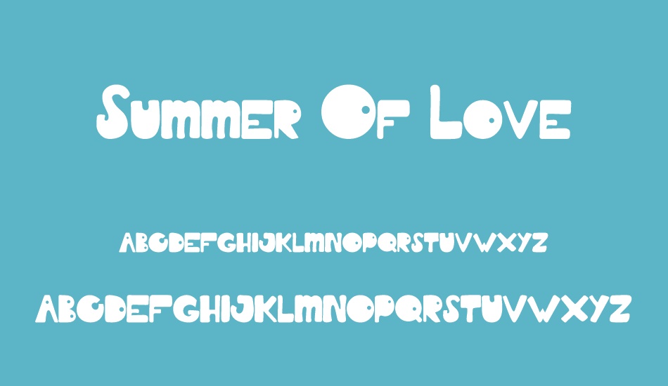 summer-of-love font