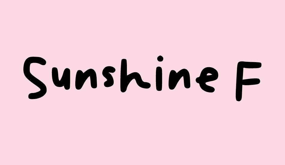 sunshine-folk font big