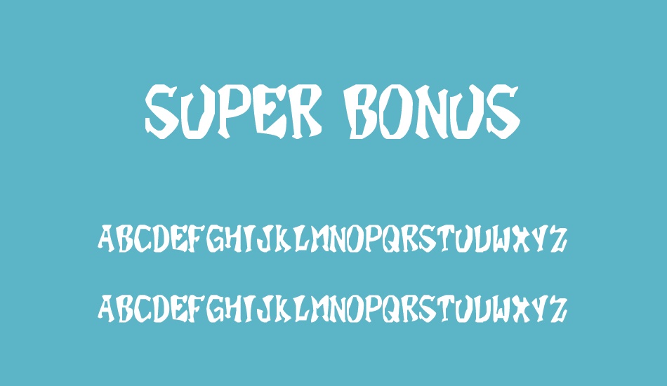 super-bonus font