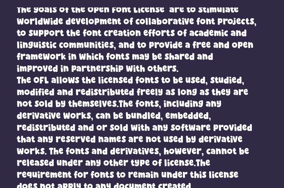 Super Bouncer font 1