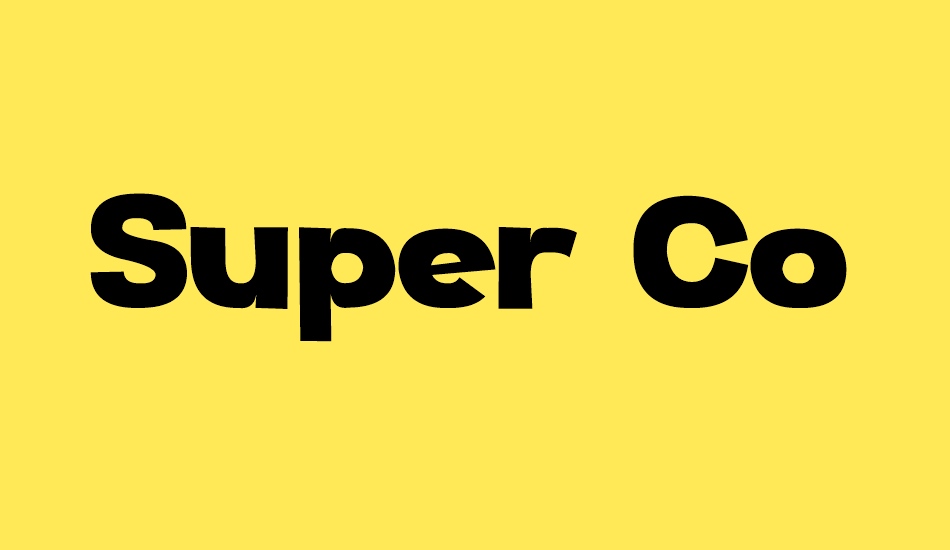 super-comic font big