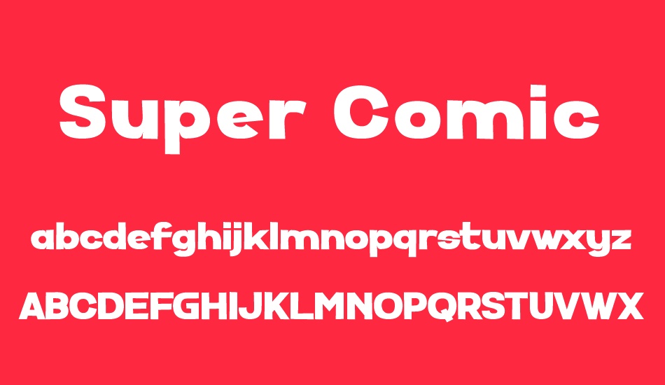 super-comic font