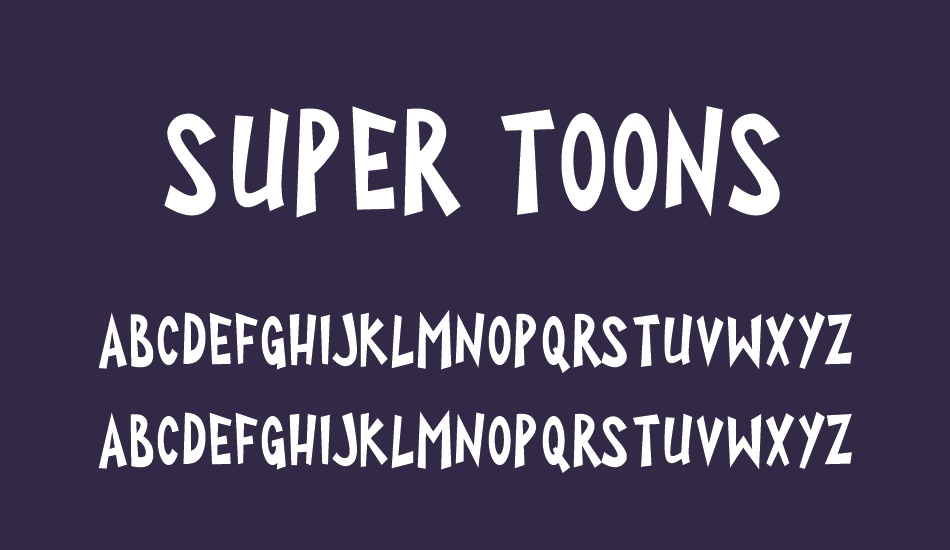 super-toons font