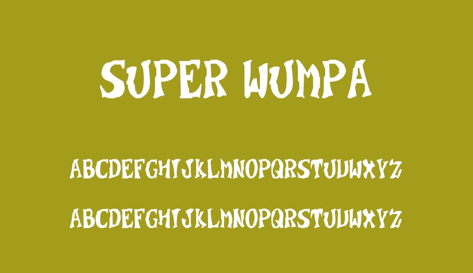 super-wumpa font