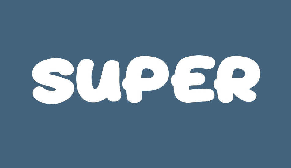 superfats font big