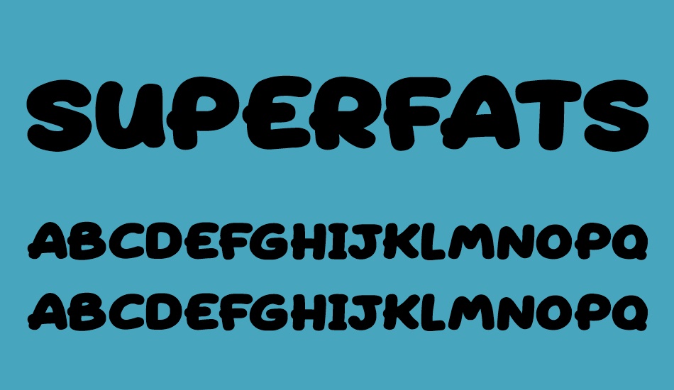 superfats font