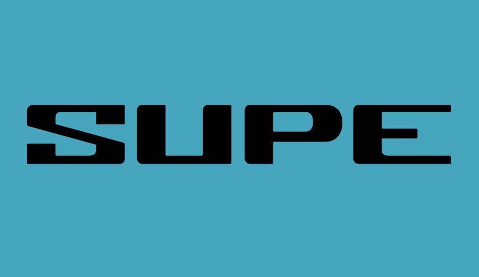 superglue font big