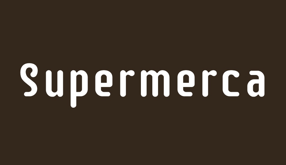 supermercado font big