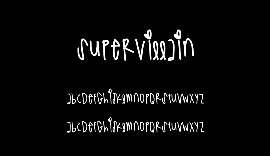 supervillain font