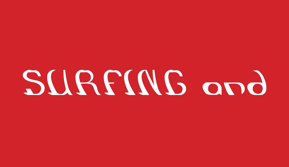 surfıng-and-play font big