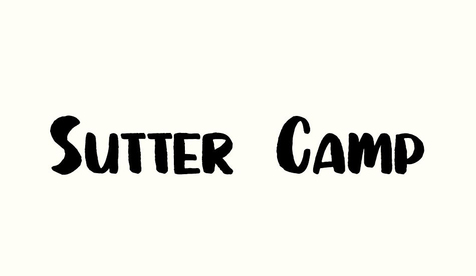 sutter-camp font big