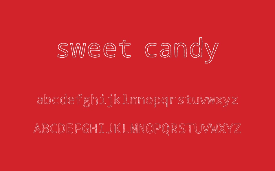 Sweet Candy font