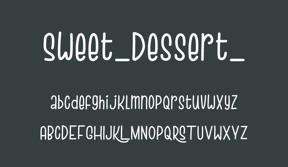 sweet-dessert-demo font