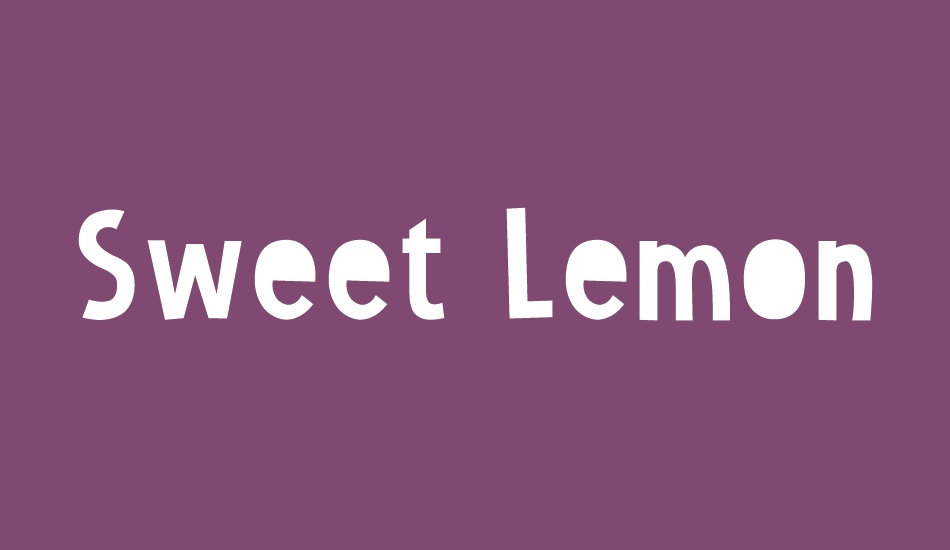 sweet-lemon-demo font big