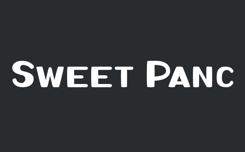 Sweet Pancakes font big