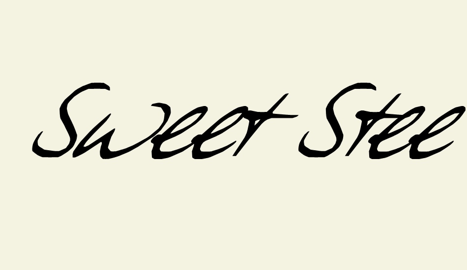 sweet-steeffie font big