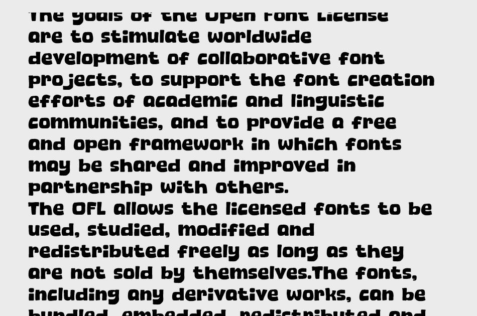Sweet Tone font 1