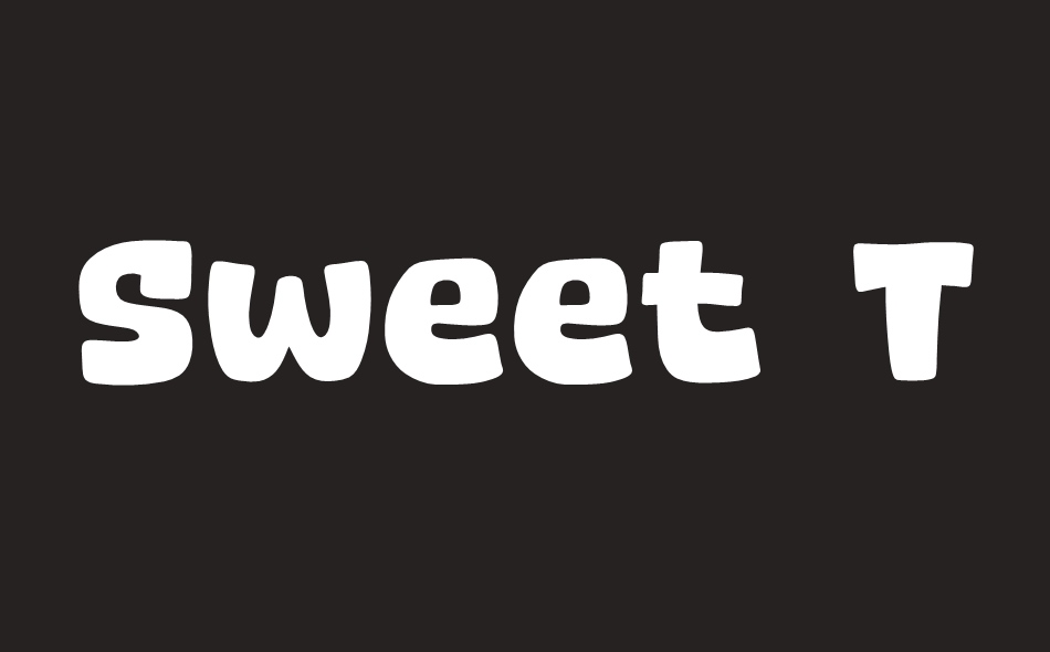 Sweet Tone font big