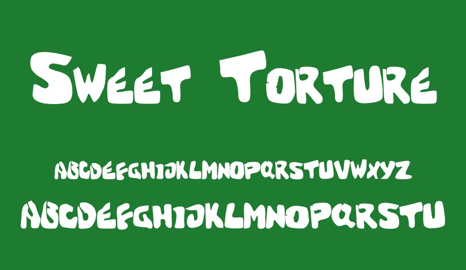 Sweet Torture font