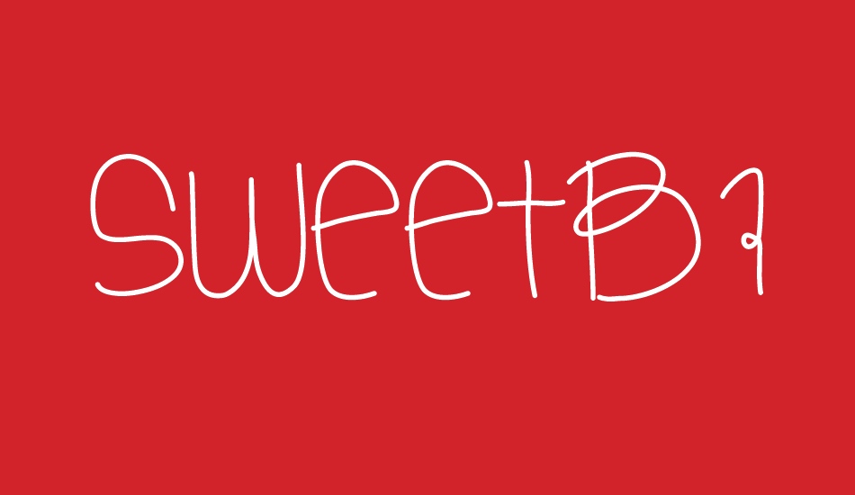 sweetbabe font big