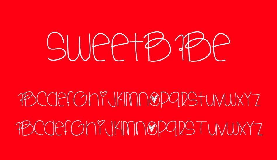 sweetbabe font