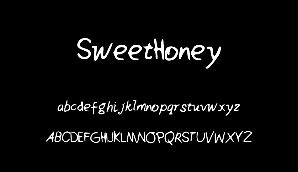 sweethoney font