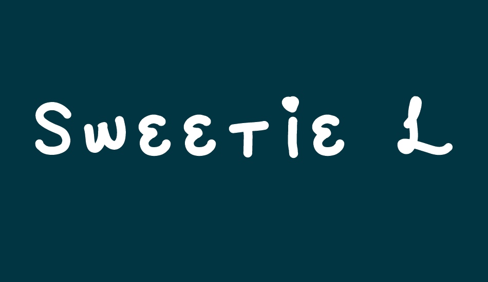 sweetie-love font big