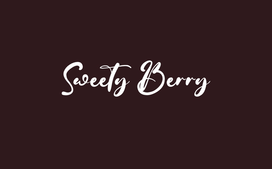 Sweety Berry font big