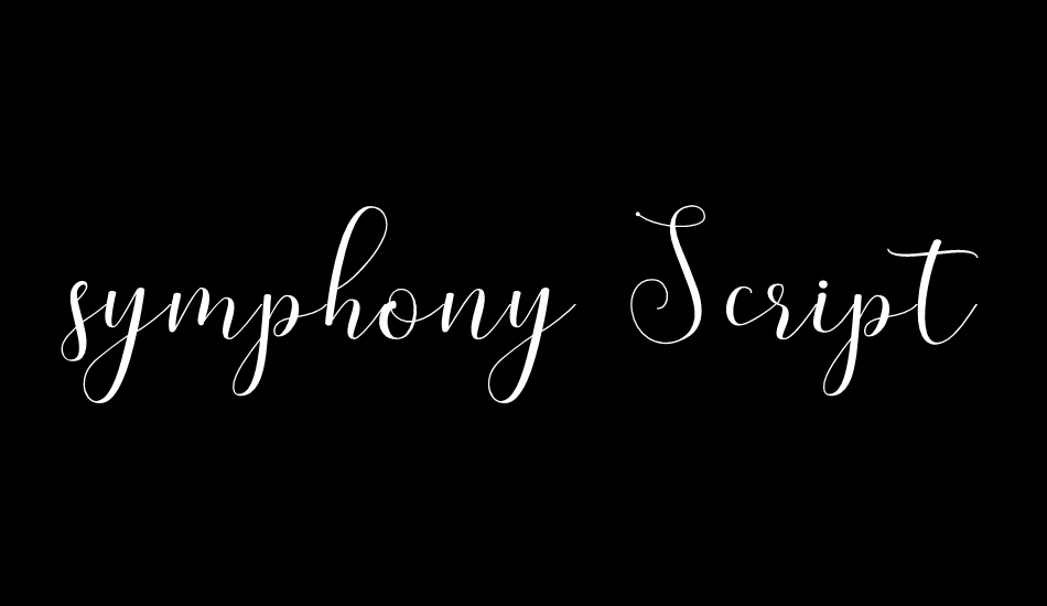 symphony font