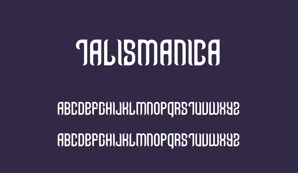 talismanica font