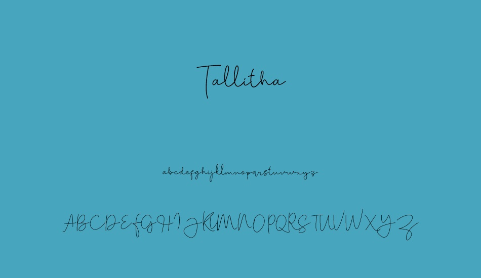 tallitha-free font