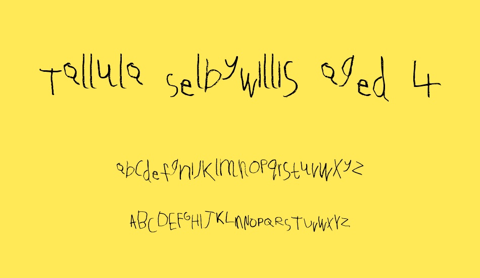 tallula-selbywillis-aged-4 font