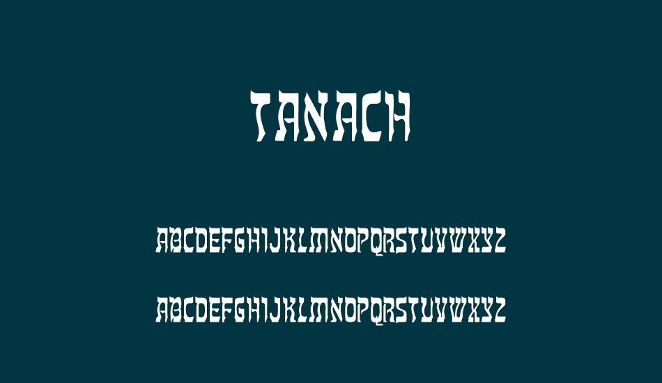 tanach font