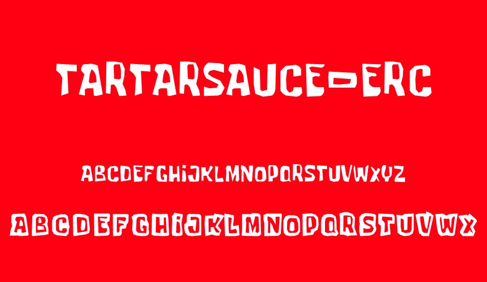 tartarsauce-erc font