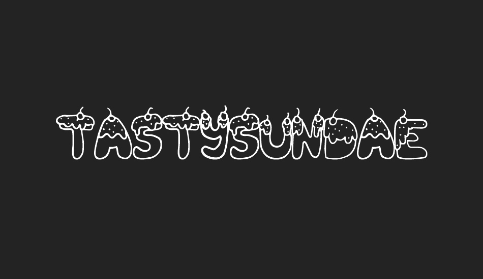 tastysundae font big