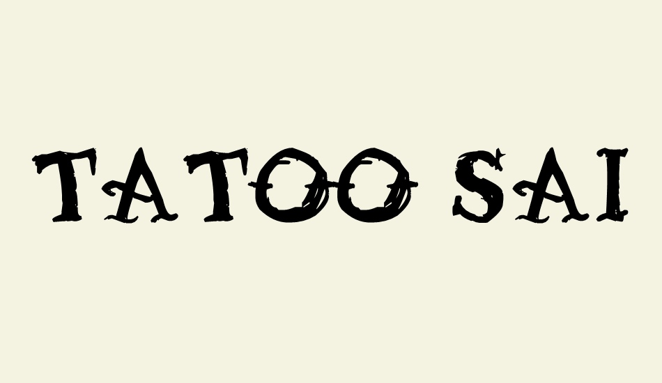 tatoo-sailor font big