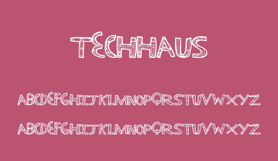 techhaus font