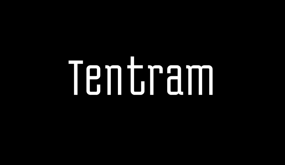 tentram font big